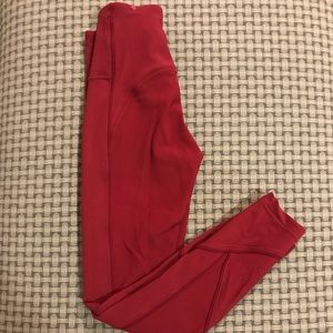 Lulu lemon “fast and free” tights size 4
